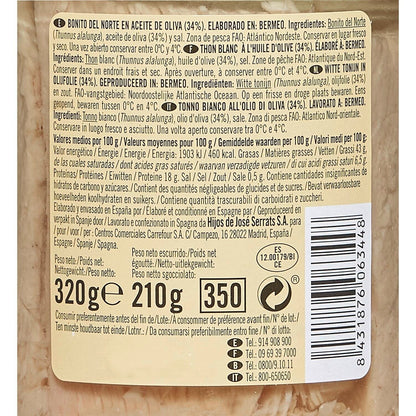 Thon Blanc à l'Huile d'Olive DE NUESTRA TIERRA