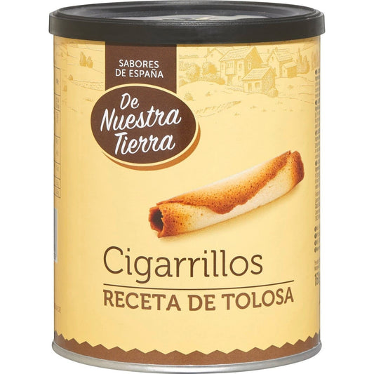 Biscuits Cigarrillos DE NUESTRA TIERRA la boite de 160g