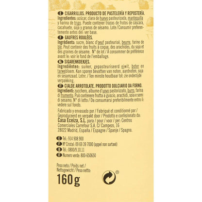 Biscuits Cigarrillos DE NUESTRA TIERRA