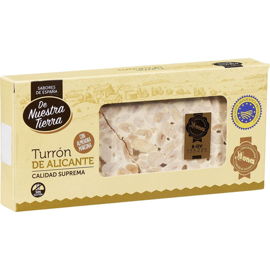 Turron Alicante Superior Quality FROM NUESTRA TIERRA