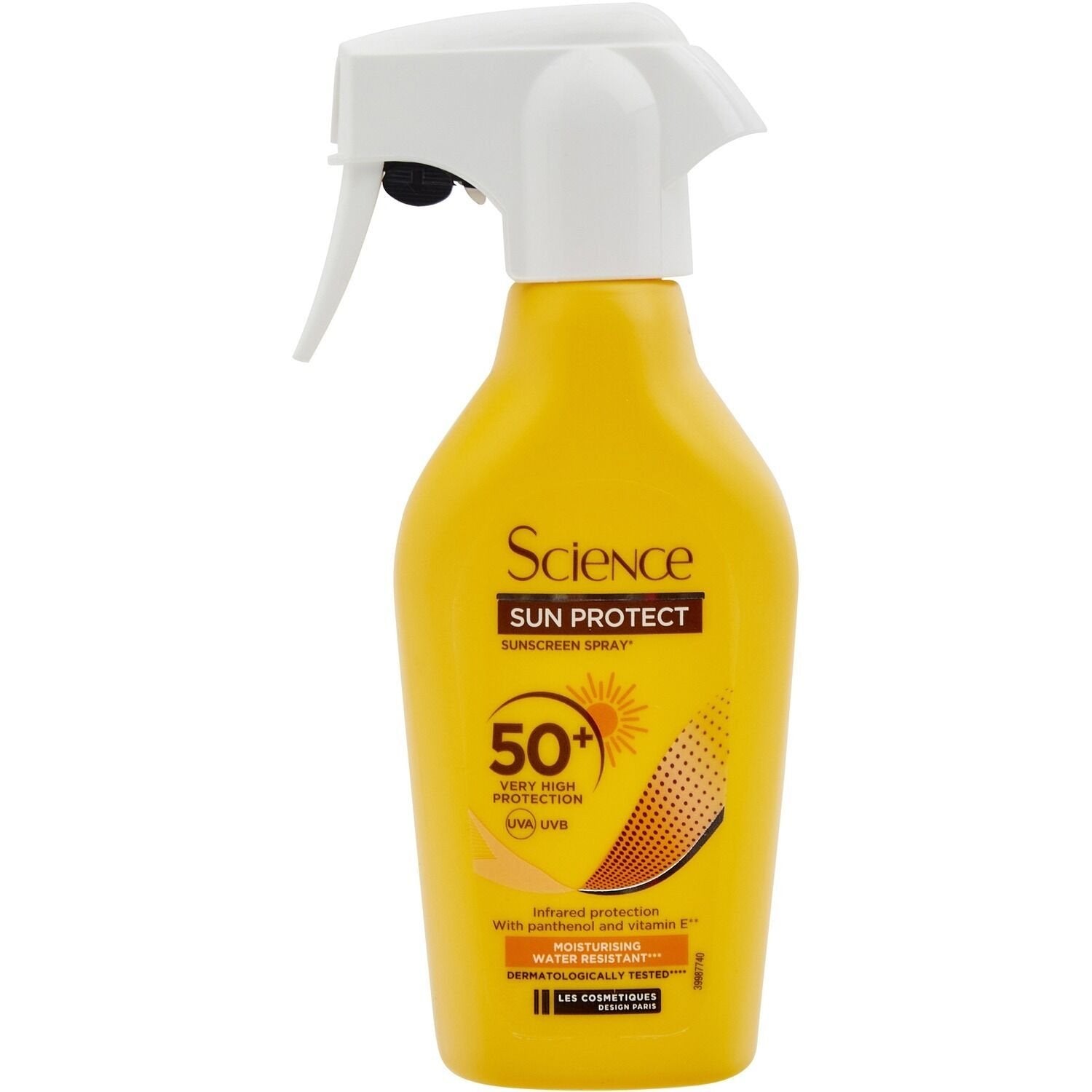 Crème Solaire Corps Spf 50+ Protect Panthenol Vitamine E LCS ULTIMATE SUN le flacon de 250mL