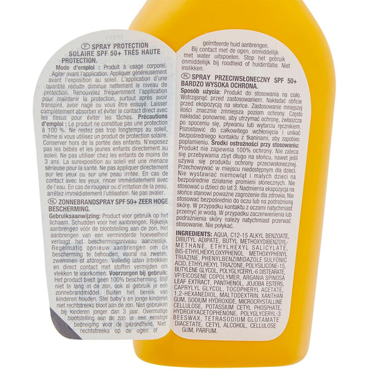 Body Sunscreen SPF 50+ Protect Panthenol Vitamin E LCS ULTIMATE SUN