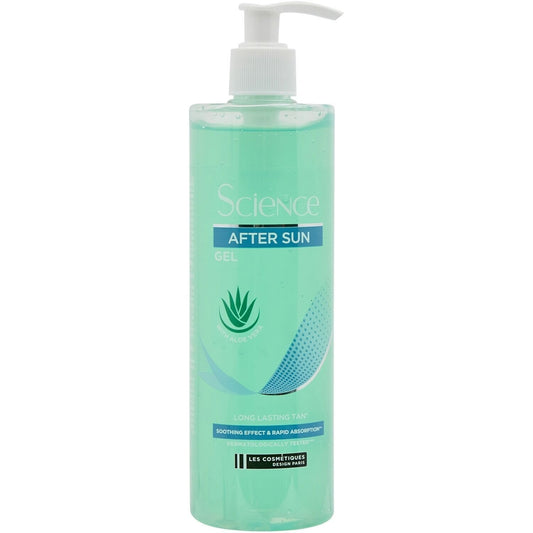 Après-Soleil Gel Corps Rafraîchissant et Apaisant Aloe Vera SCIENCE le flacon de 400mL