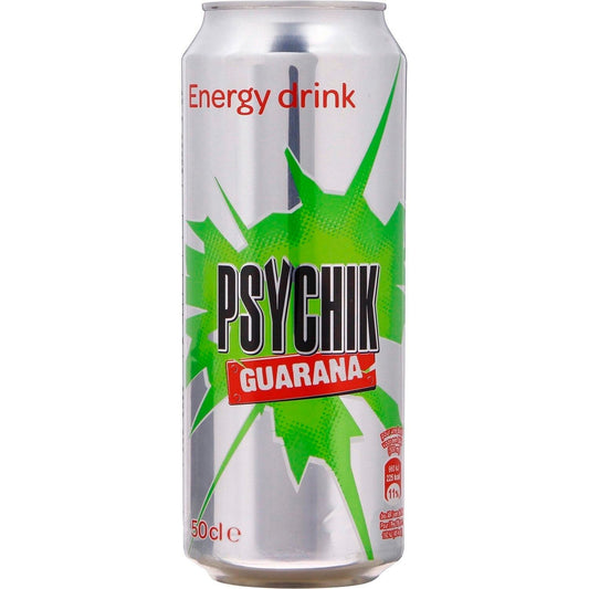 Boisson Énergisante Goût Guarana PSYCHIK la canette de 50cL