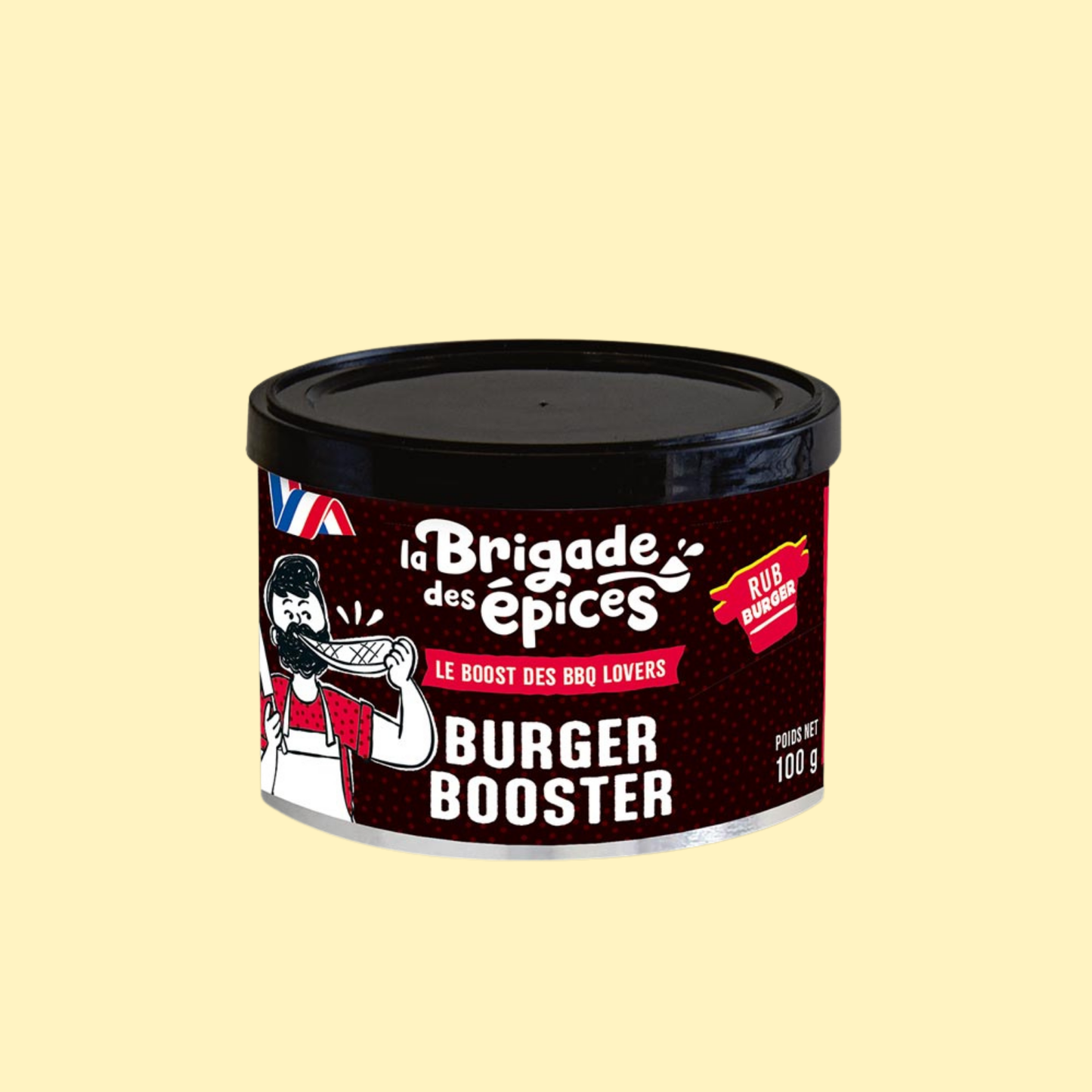 Assaisonnement burger booster pour burgers maison LA BRIGADE DES EPICES