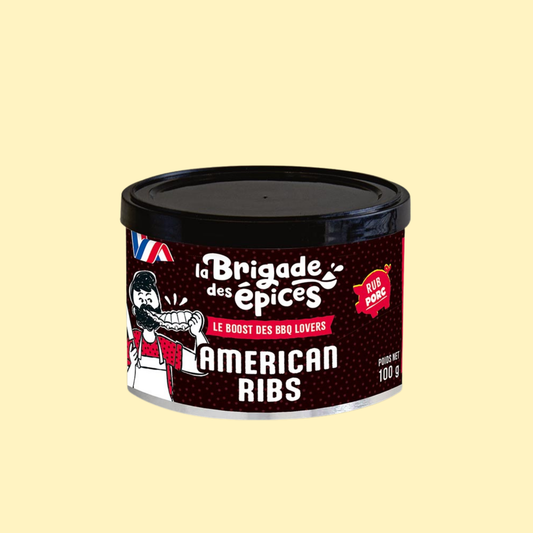Assaisonnement rub ribs pour le porc LA BRIGADE DES EPICES