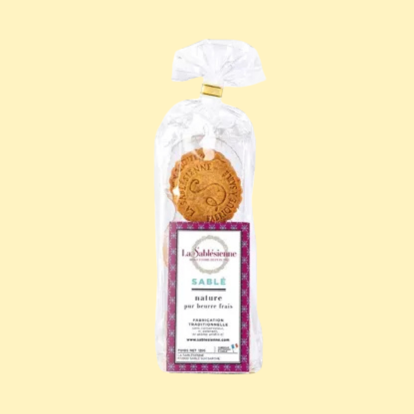 Biscuits sablés nature pur beurre frais LA SABLÉSIENNE