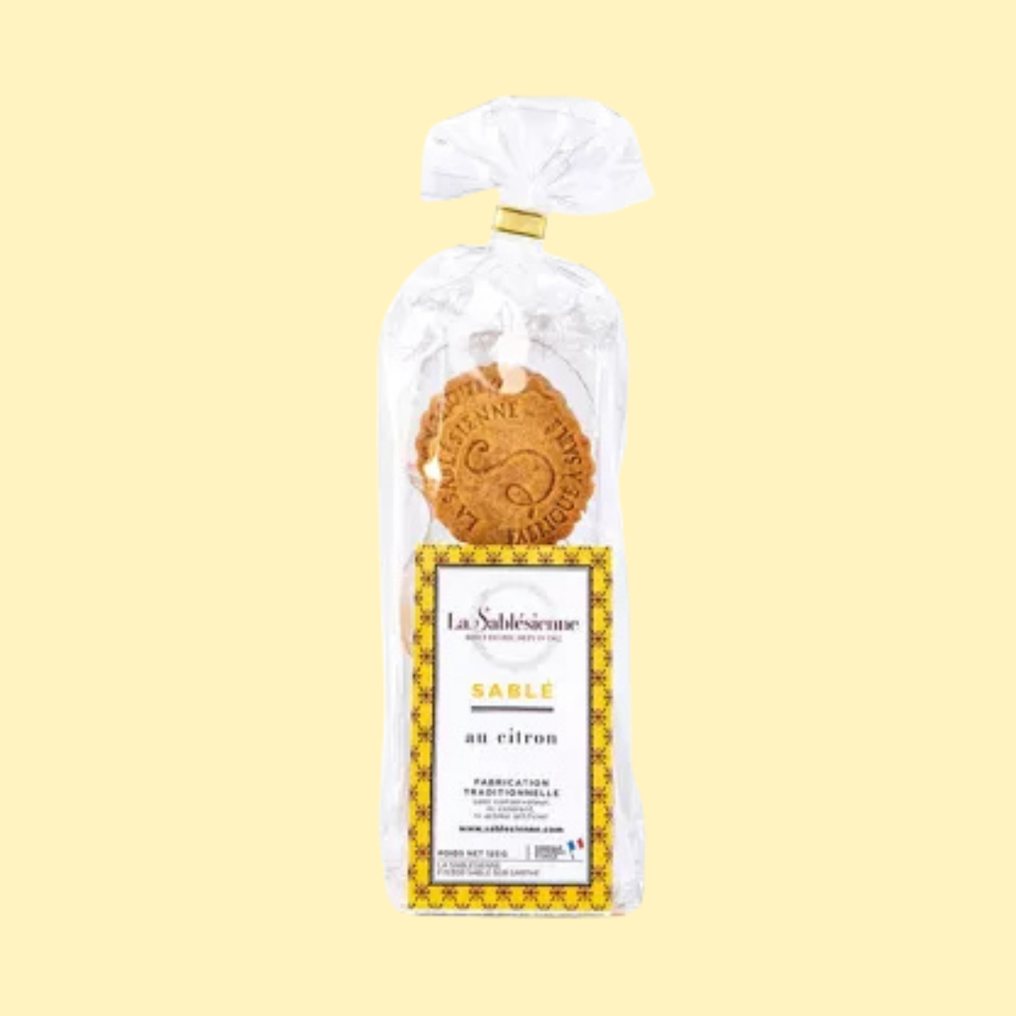 Biscuits sablés pépites de citron LA SABLÉSIENNE