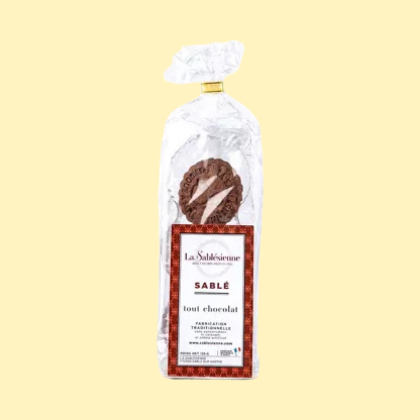 Biscuits sablés tout chocolat LA SABLÉSIENNE