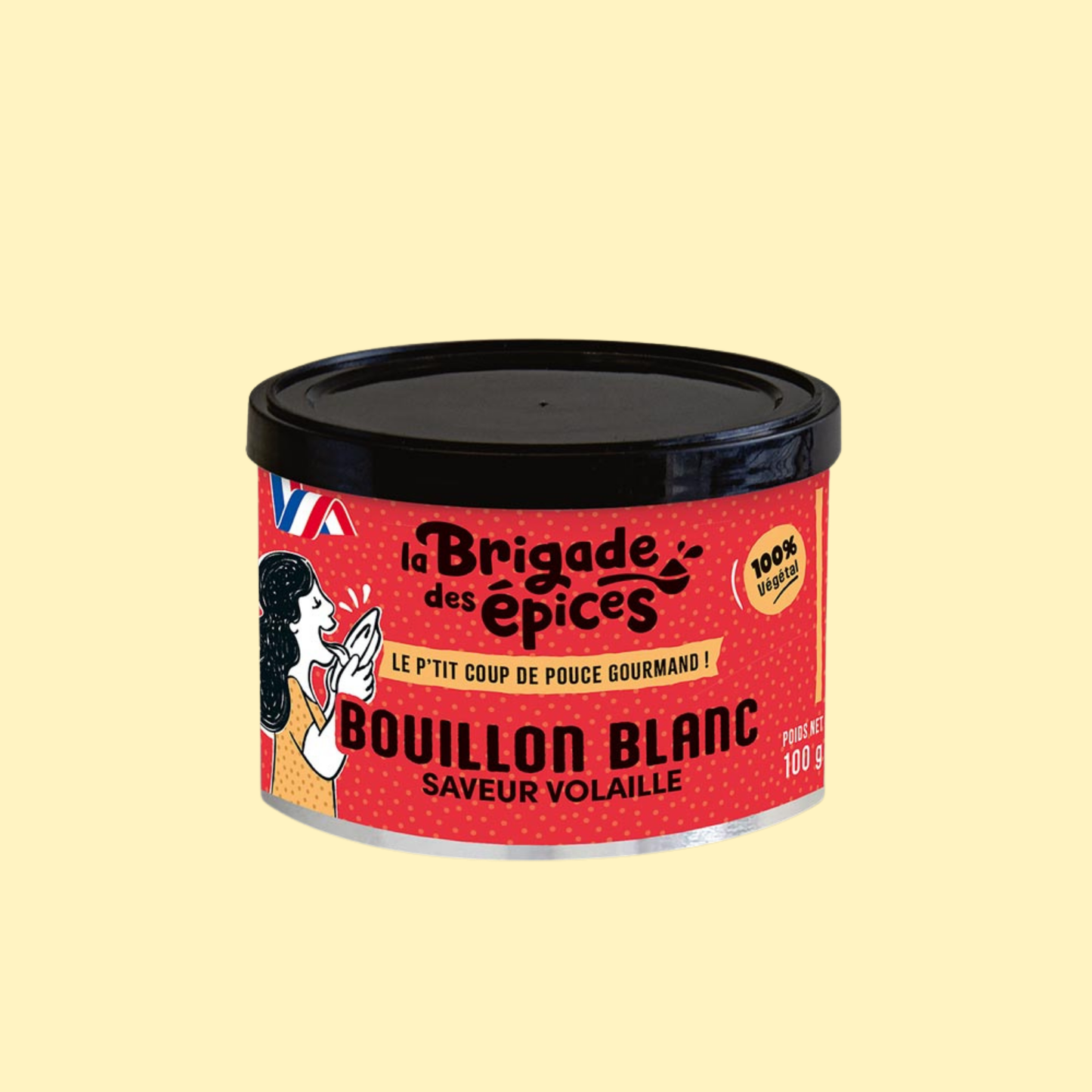 Bouillon blanc végétal saveur volaille LA BRIGADE DES EPICES