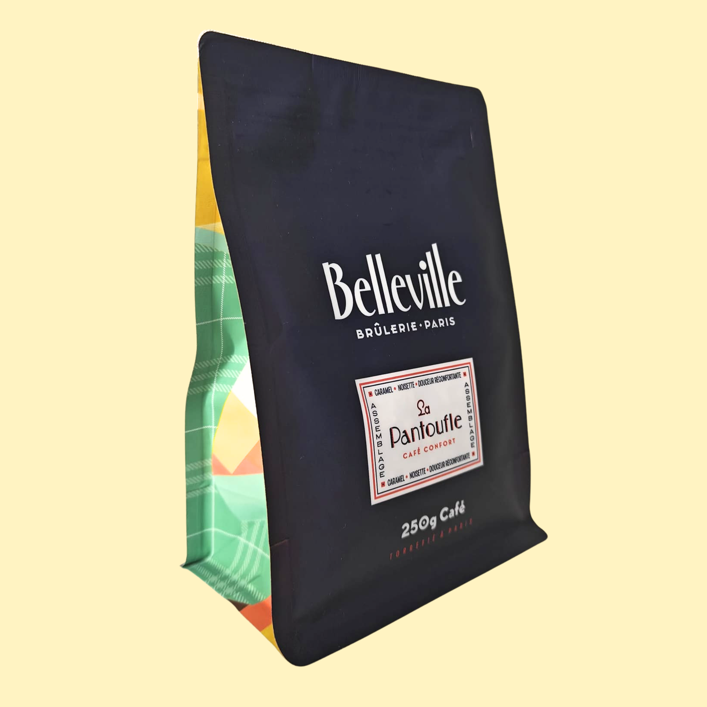 Café moulu La Pantoufle Brésil et Honduras CAFÉS BELLEVILLE