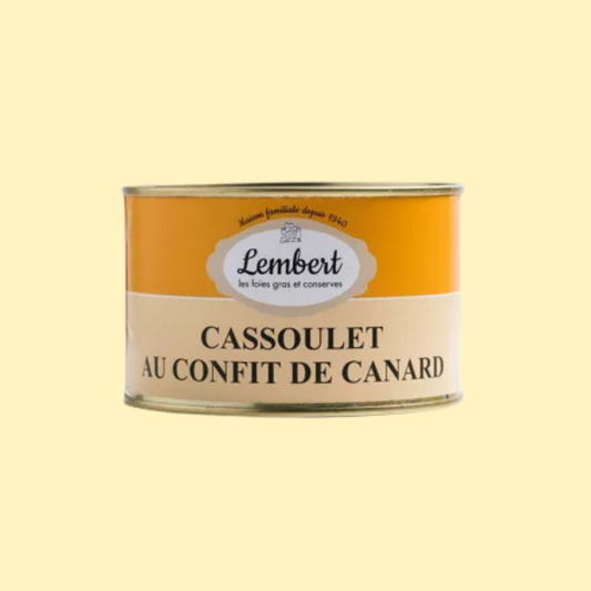 Cassoulet au confit de canard MAISON LEMBERT