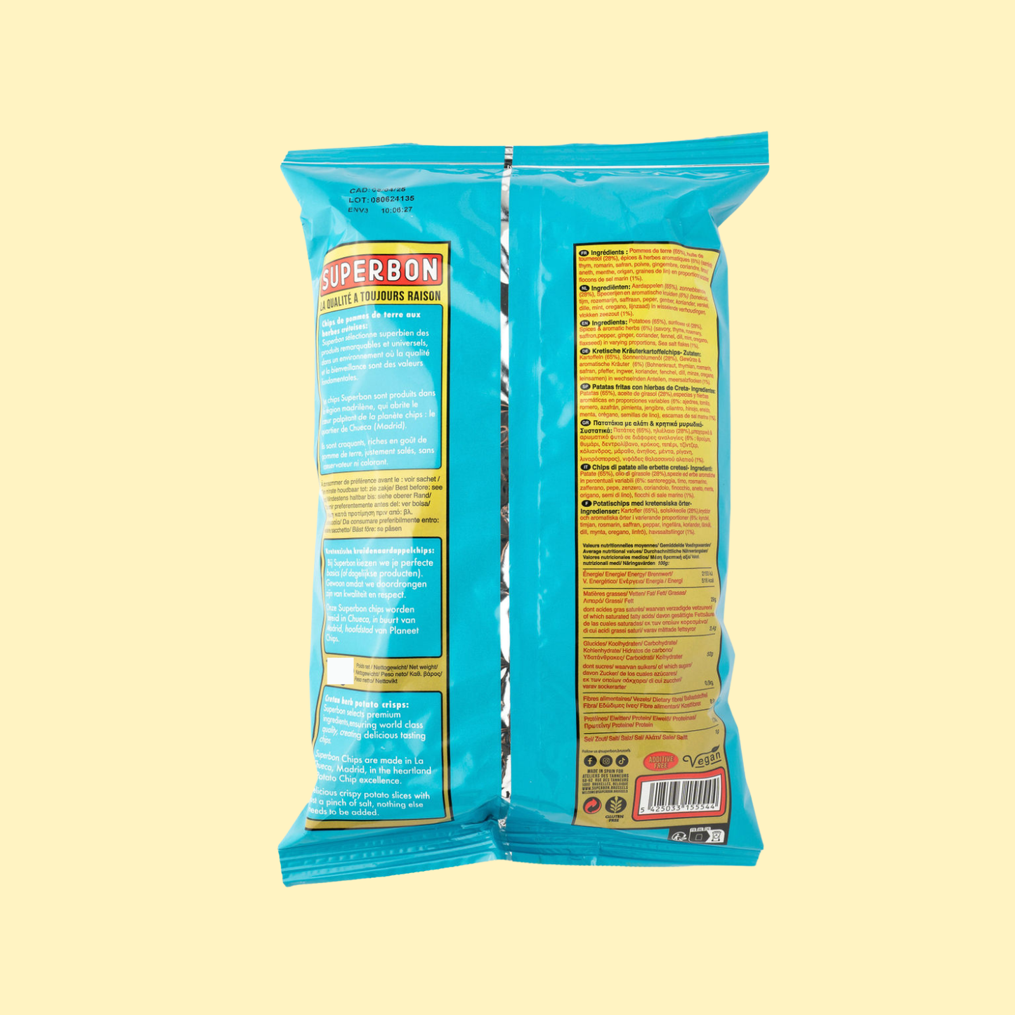 Chips herbes crétoises SUPERBON