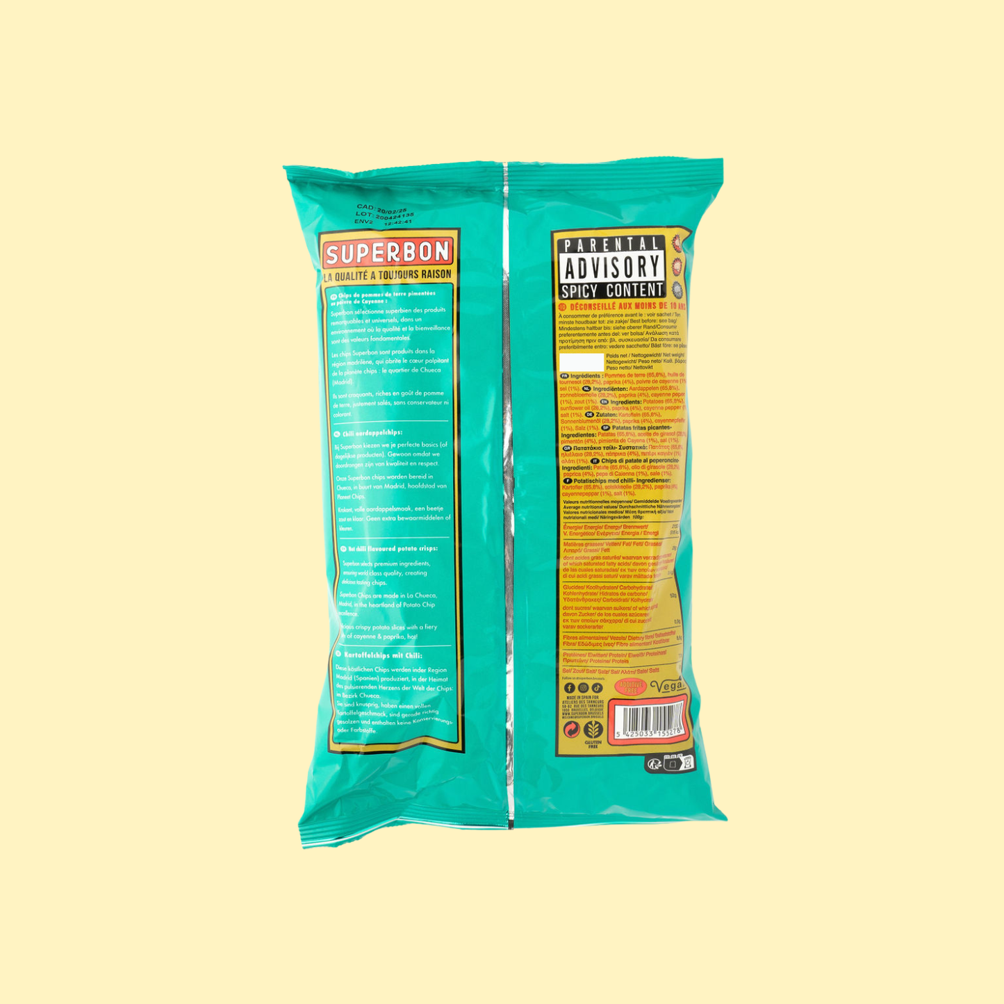 Chips piments SUPERBON