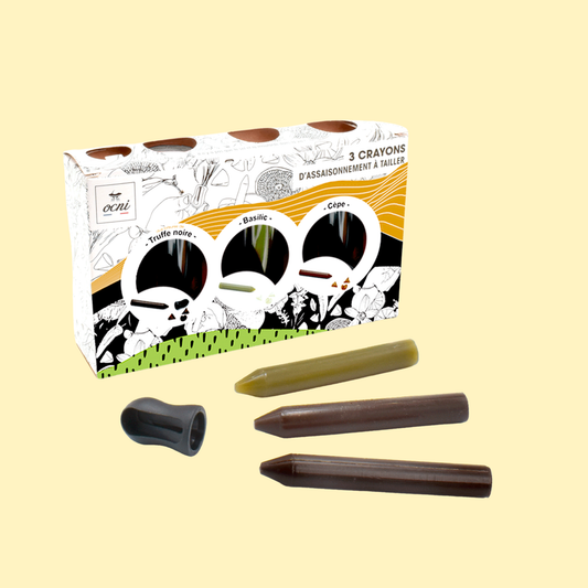 Coffret festin festif 3 crayons OCNI FACTORY