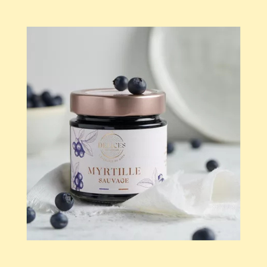 Confiture myrtille sauvage O'DÉLICES DE LUCAS