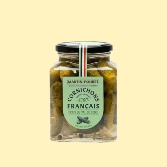 Cornichons frais du Val de Loire au vinaigre d'Orléans MARTIN POURET