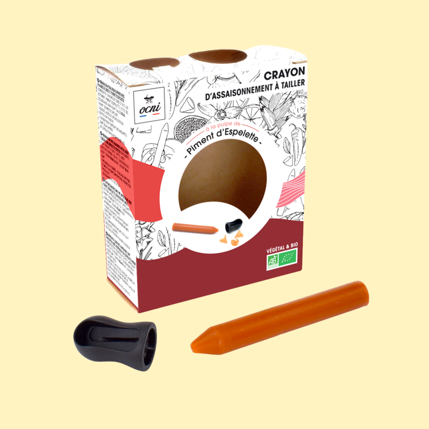 Crayon piment d'Espelette bio OCNI FACTORY