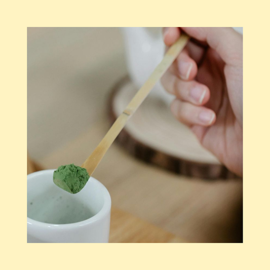 Cuillère dose à matcha Chashaku AROMA MATCHA