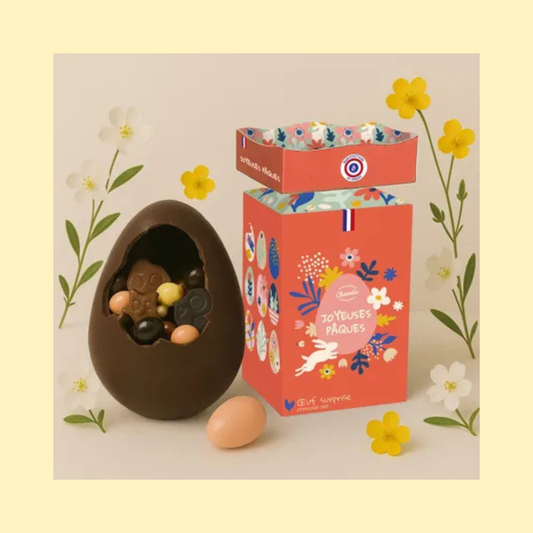 Maxi oeuf surprise chocolat au lait CHOCODIC
