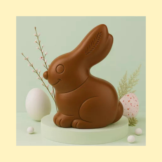 Moulage chocolat au lait Antonin le lapin CHOCODIC