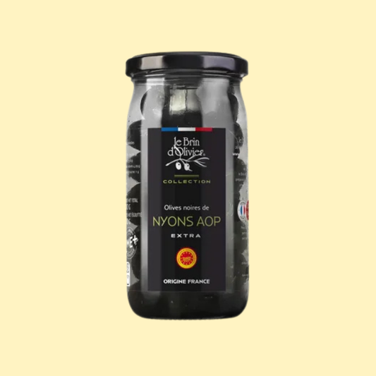 Olives noires AOP Nyons origine France LE BRIN D'OLIVIER