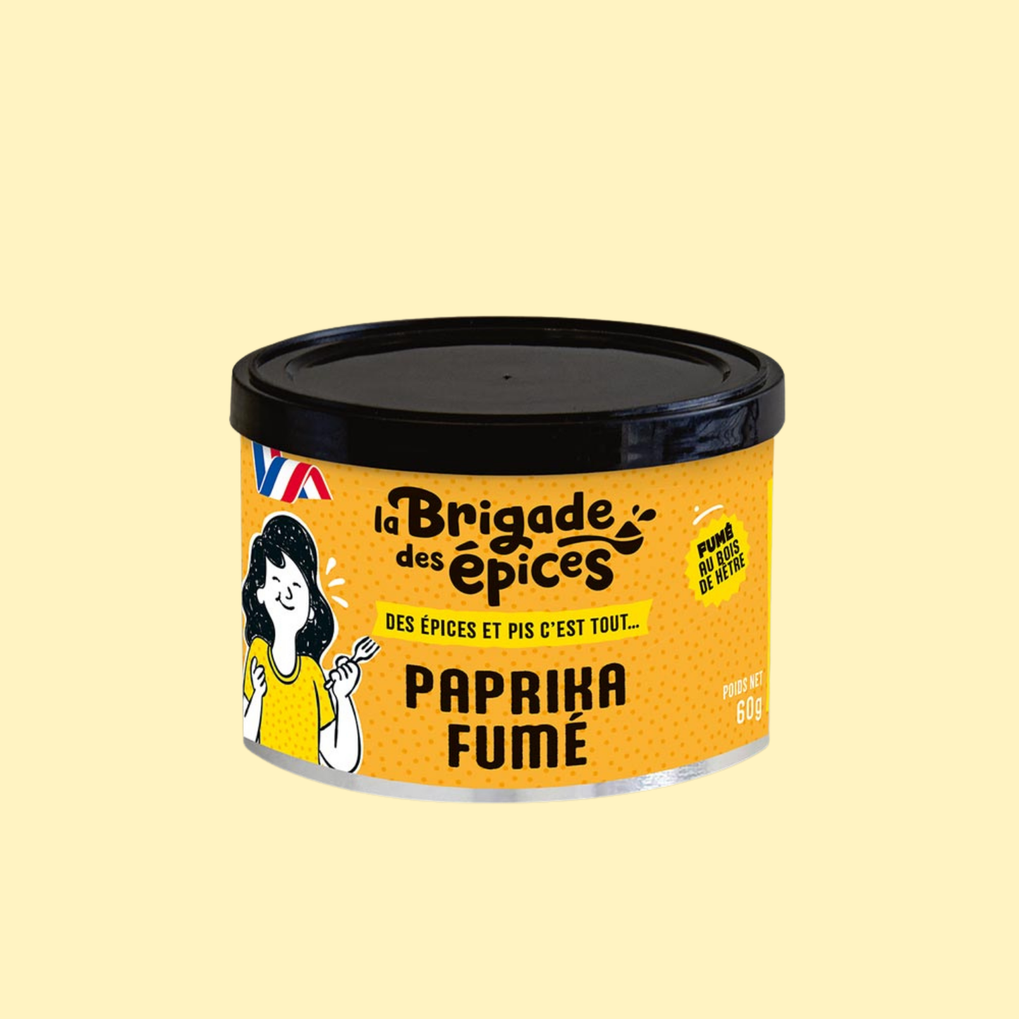 Paprika fumé artisanalement au bois de hêtre LA BRIGADE DES EPICES
