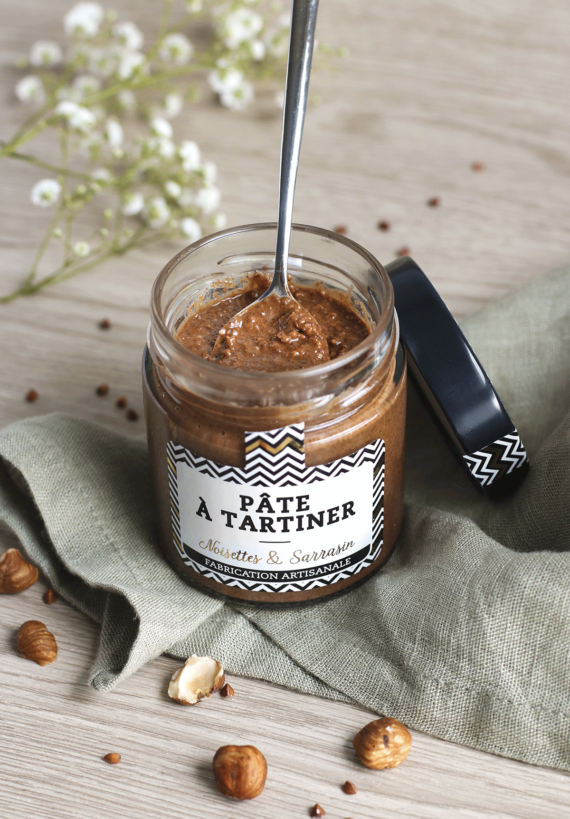 Pâte à Tartiner Noisettes et Sarrasin MADEMOISELLE BREIZH