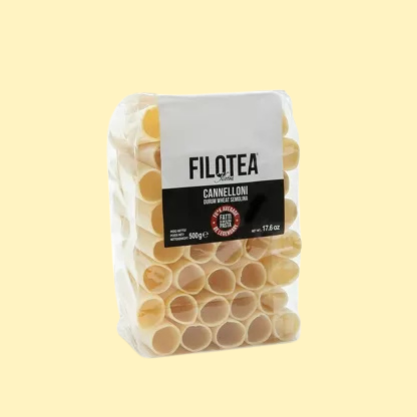 Pâtes Cannelloni Semola di Grano Duro FILOTEA