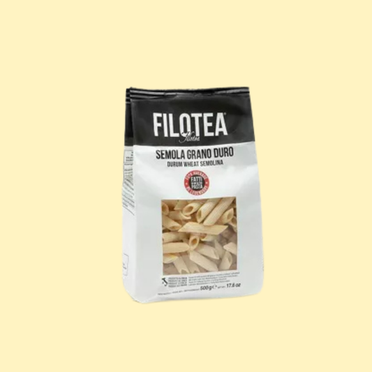Pâtes Penne Rigate Semola di Grano Duro FILOTEA