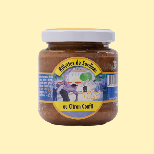 Rillettes de sardines au citron confit FERRIGNO