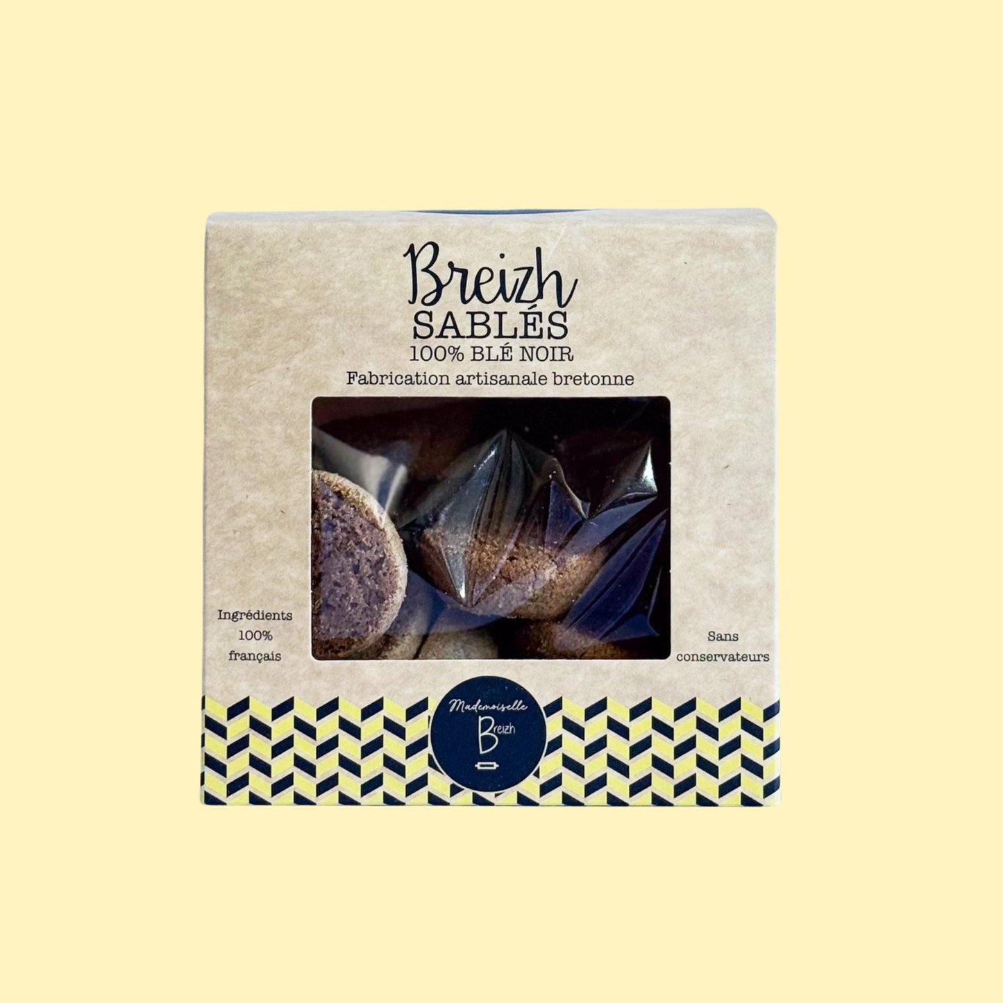 MADEMOISELLE BREIZH Shortbread aus Buchweizenmehl mit reiner Butter