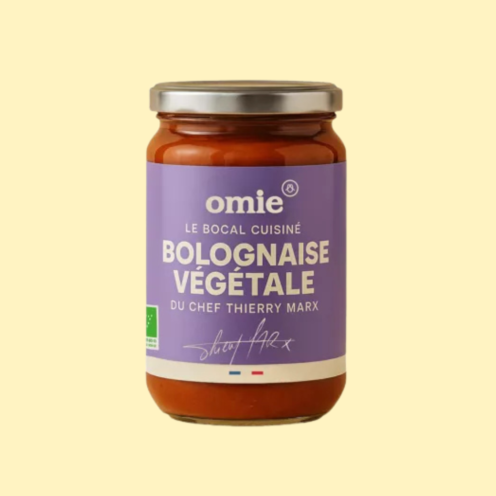Sauce bolognaise végétale bio OMIE