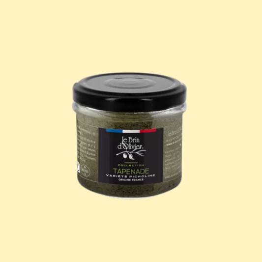 Tapenade d'olives vertes variété Picholine origine France LE BRIN D'OLIVIER