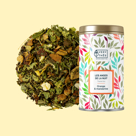 Tisane douceur d'agrumes bio Les anges de la nuit VERY THÉS