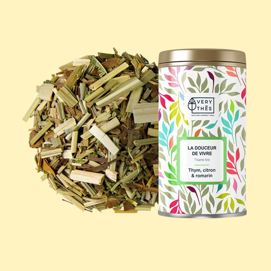 Tisane thym, citron et romarin Douceur de vivre VERY THÉS