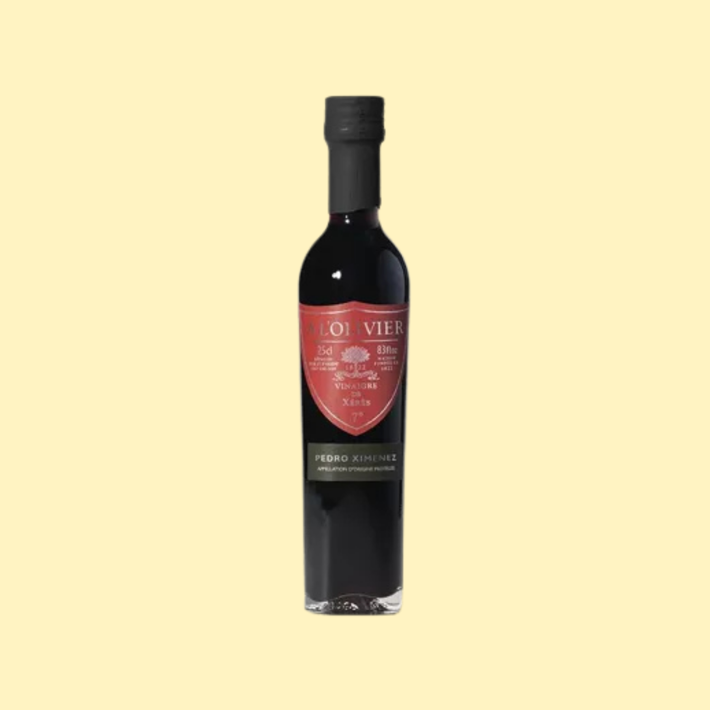 Vinaigre de Xérès Pédro Ximenez A L'OLIVIER