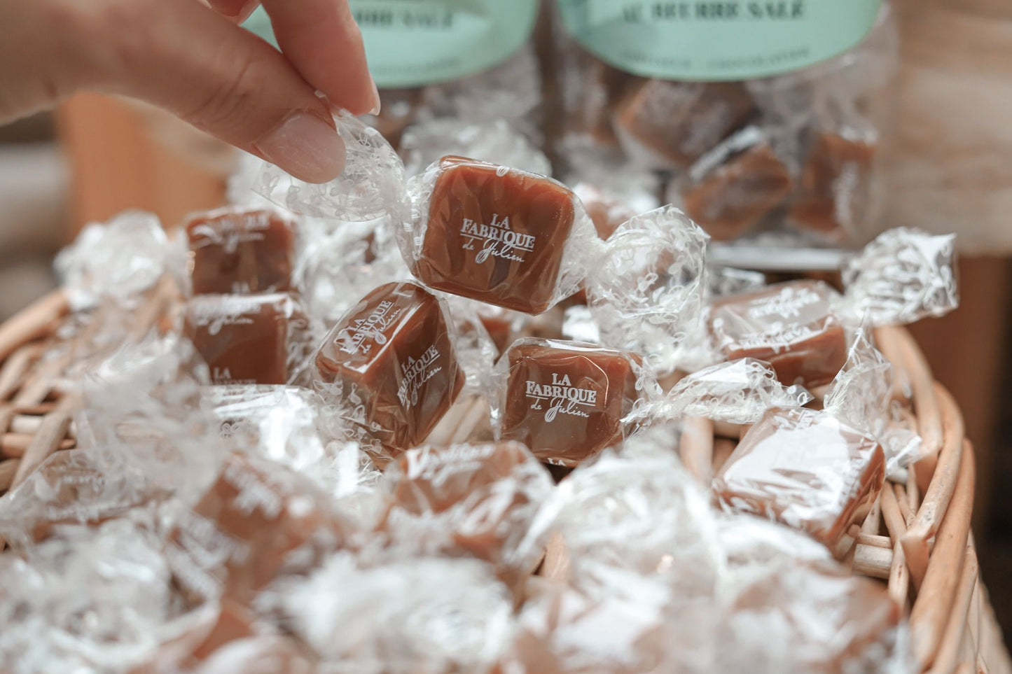 Caramel au beurre salé en papillote LA FABRIQUE DE JULIEN