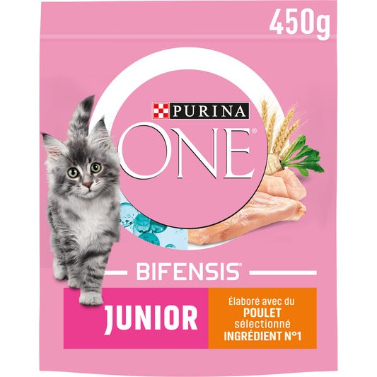 Croquettes pour Chat Junior Poulet Bifensis PURINA ONE