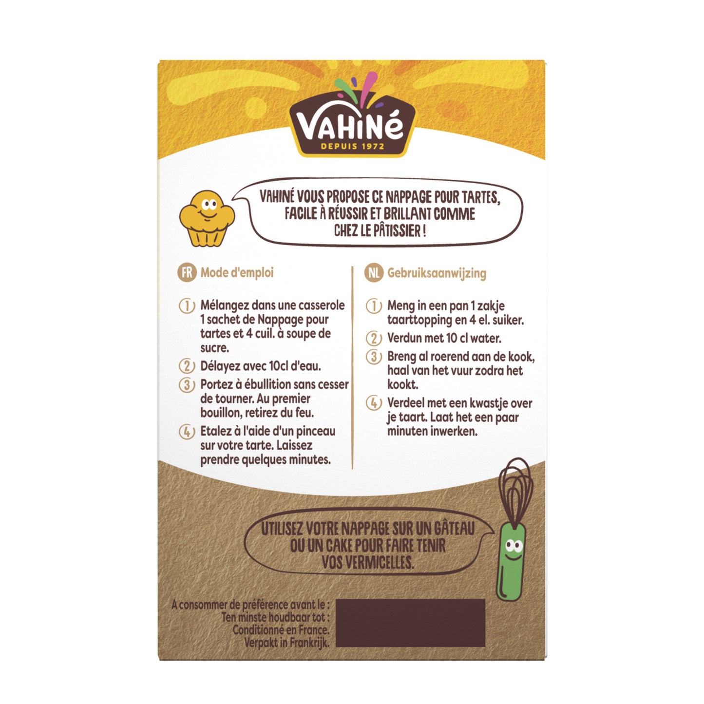 Preparation for VAHINE Topping