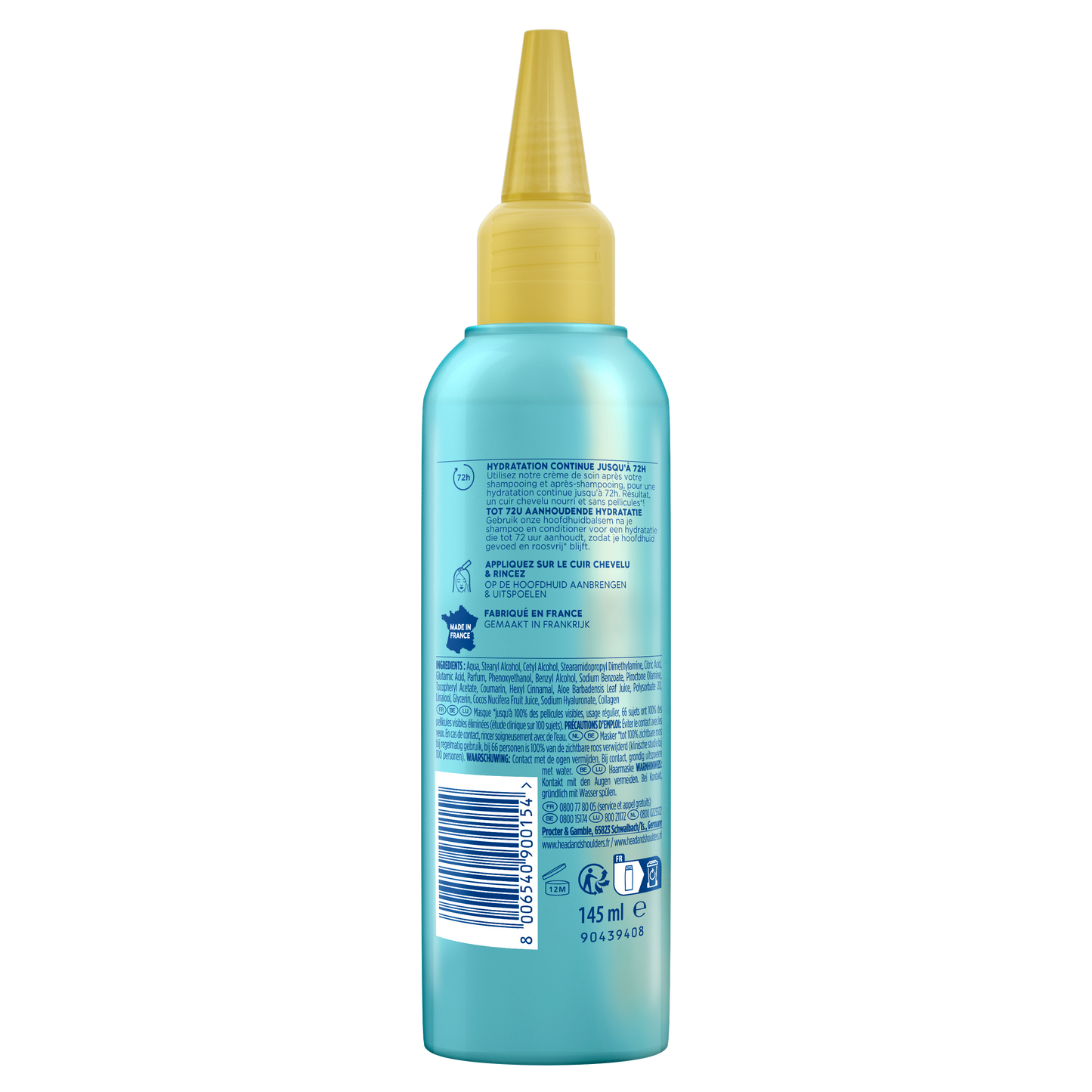 Dermaxpro Head &amp; Shoulders Moisturizing Rinse-Out Hair Care for Dry Hair and Scalp
