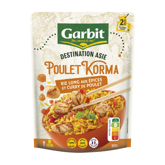 Individual Korma GARBIT Dish