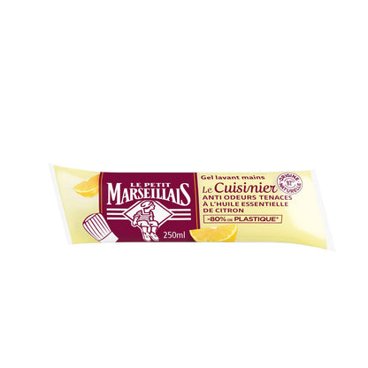 Savon Liquide Mains Action Anti-Odeur à l'Huile Essentielle de Citron LE PETIT MARSEILLAIS