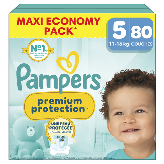 Couches Bébés Prenium Protection 11-16kg PAMPERS