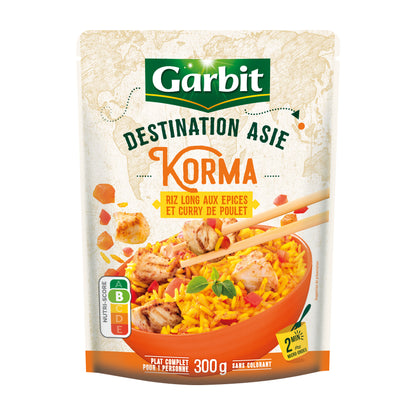 Individual Korma GARBIT Dish