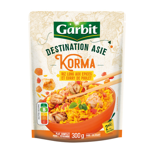 Individual Korma GARBIT Dish