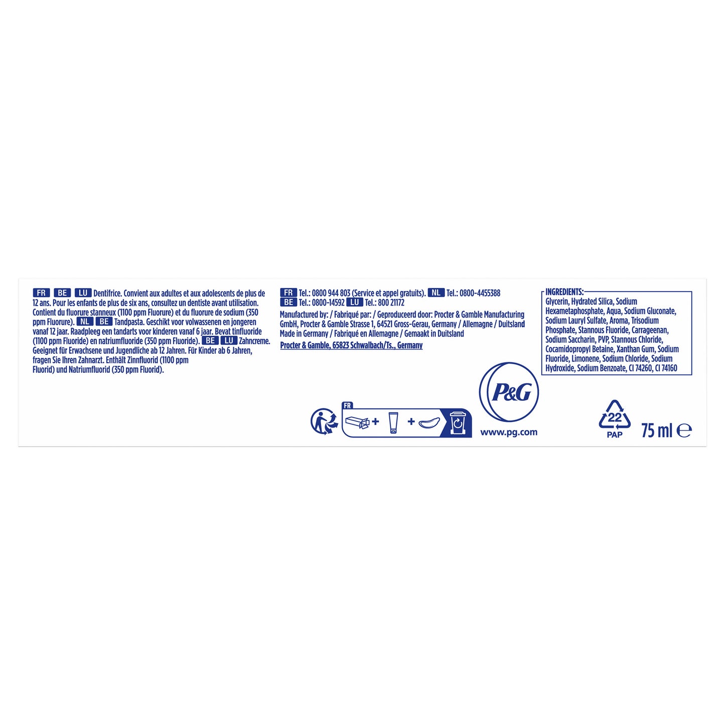 ORAL-B Pro Expert Healthy Whitening Zahnpasta
