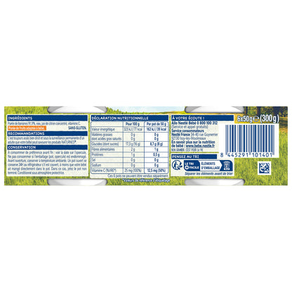 Baby Compotes from 4 Months, Bananas No Added Sugar NESTLE
