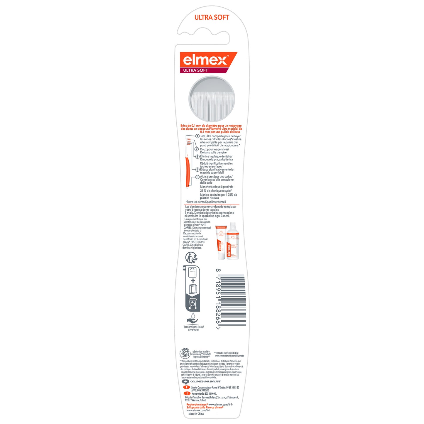ELMEX Extra Soft Anti-Cavity Toothbrush
