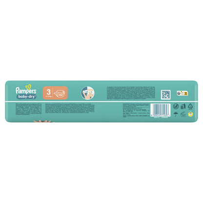 Couches Bébé Baby-Dry Taille 3 6kg-10kg PAMPERS